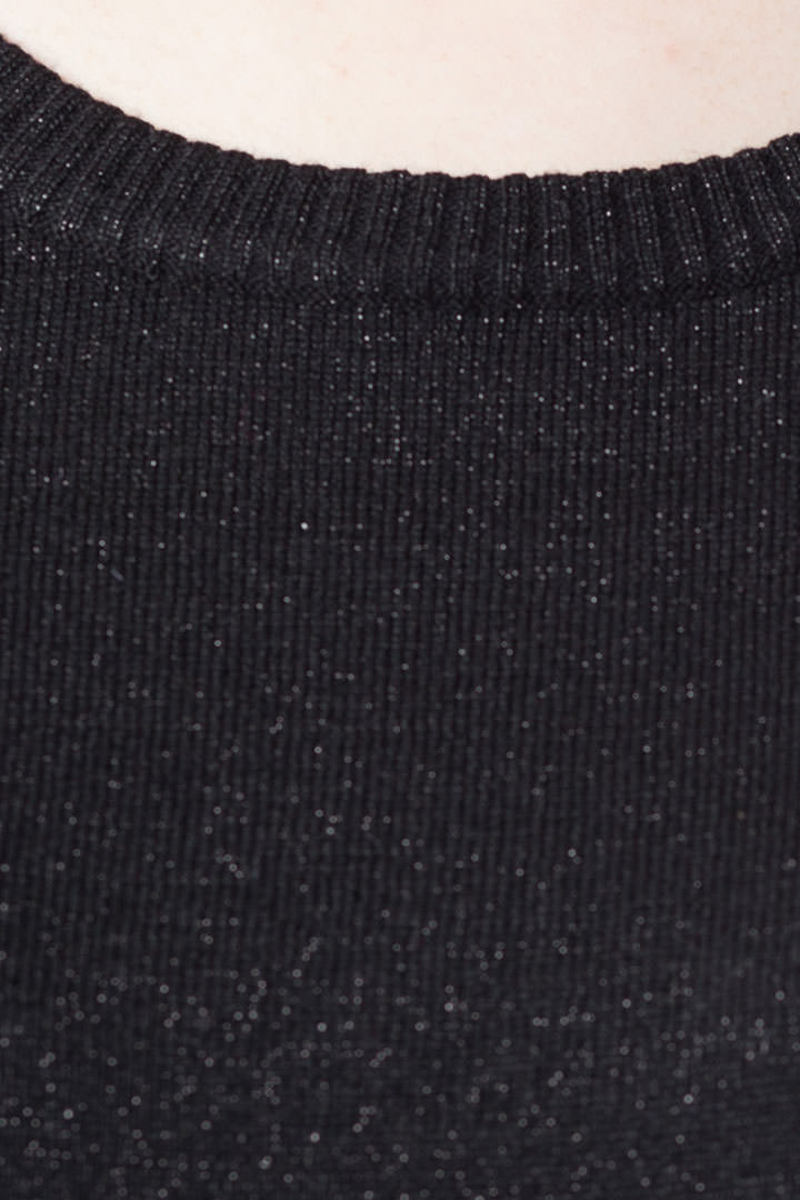 Фото товара 7386, черное платье туника